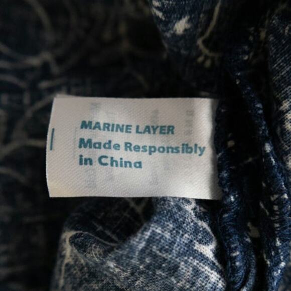 Marine Layer Ladies Size 14 Skirt Floral - Picture 9 of 9